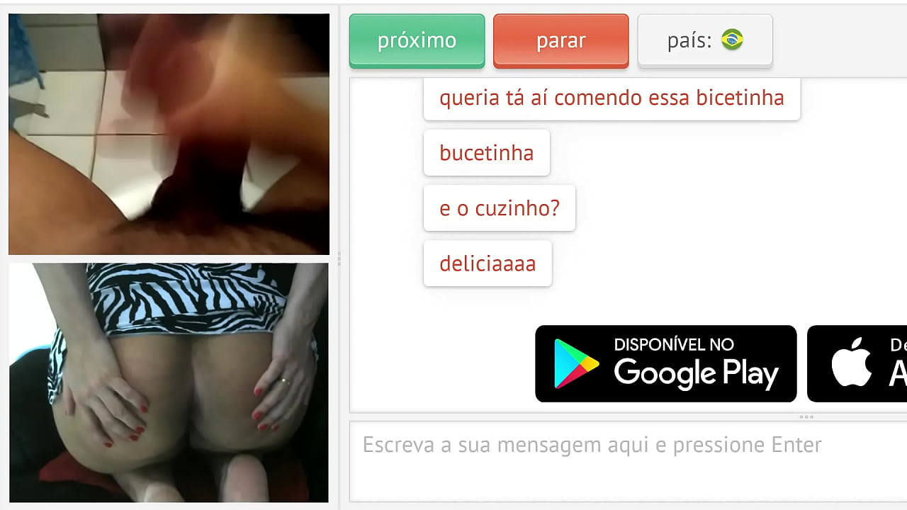 Mae pobl briod yn hoffi gwylio dieithriaid yn mastyrbio